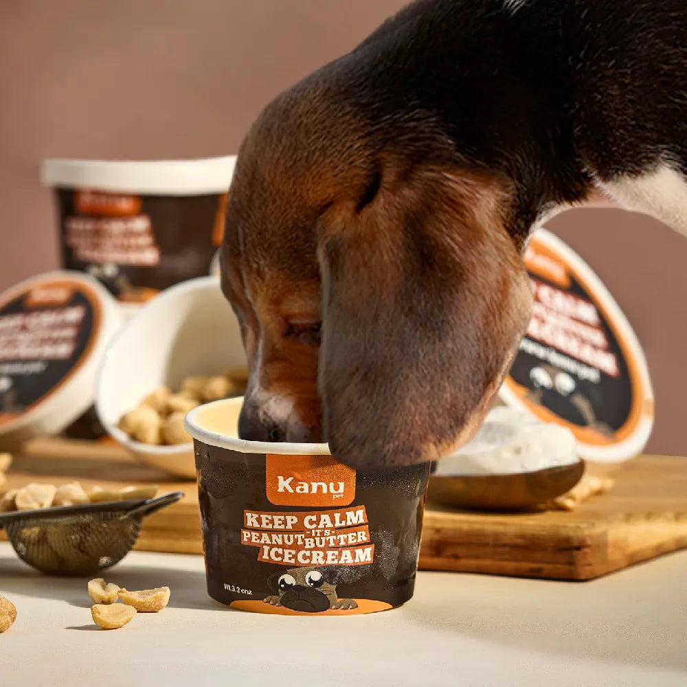 Helado de Mantequilla de Maní Kanu Pet para Perro y Gato - {{ Kanu Pet }}