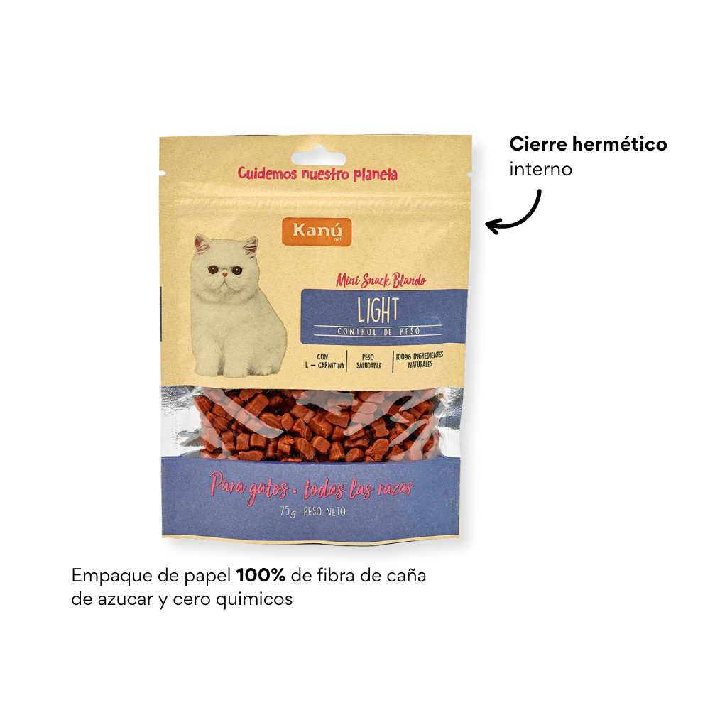 Galletas Blandas para el Control de Peso Kanu Pet Light para Gato - {{ Kanu Pet }}