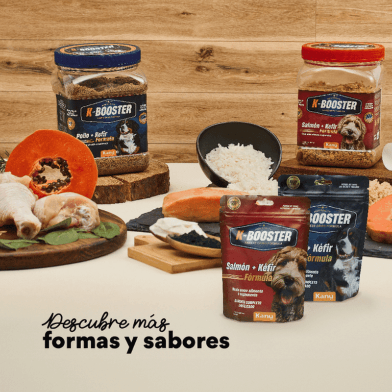 Suplemeneto K-Booster de Salmón Liofilizado Kanu Pet para perros - {{ Kanu Pet }}