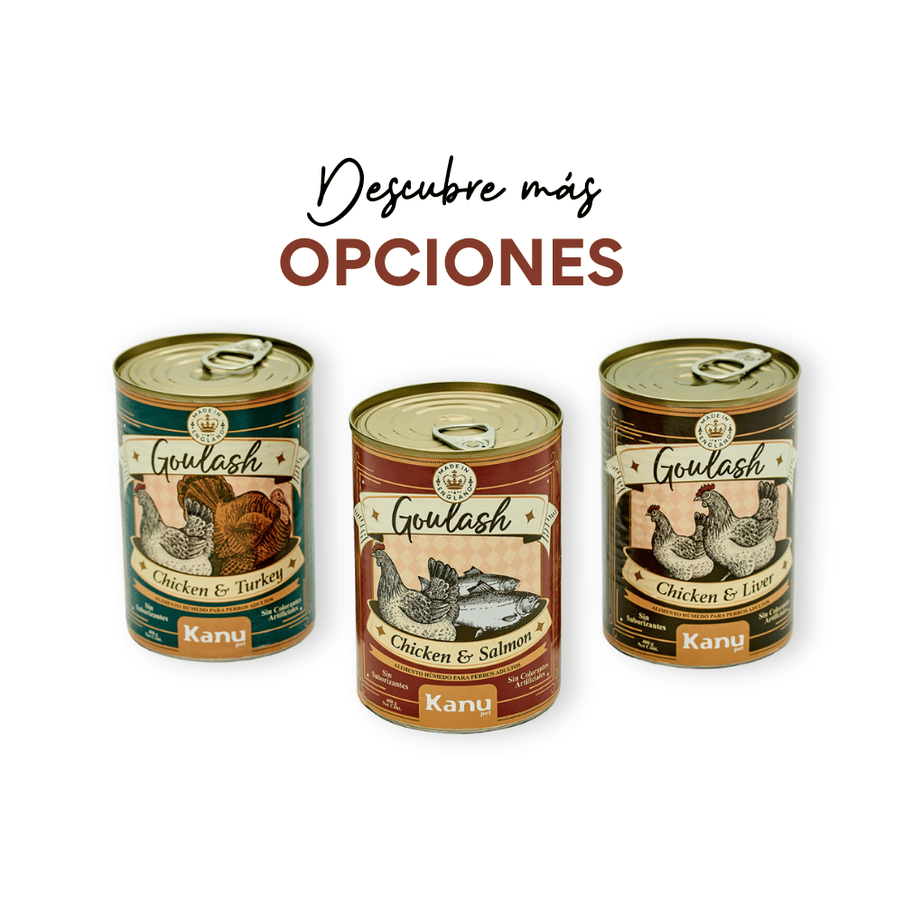 Alimento Húmedo Goulash Pollo y Salmón Kanu Pet para perro adulto x 400 g - {{ Kanu Pet }}