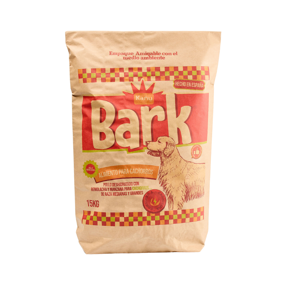Alimento seco Kanu Pet Bark para cachorros razas medianas y grandes sabor a Pollo