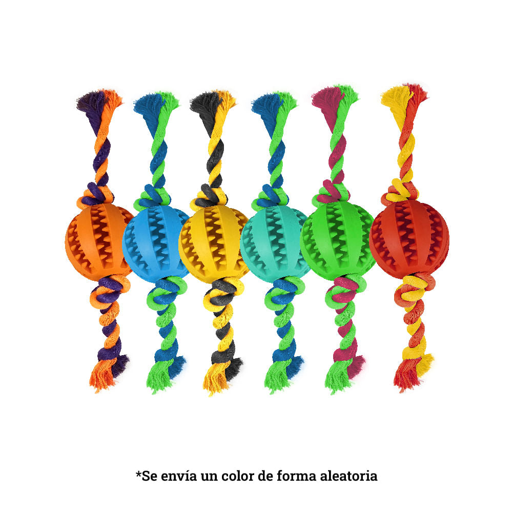 Juguete Kanu Bola Lazo Ref KC7-036 Para Perro - {{ Kanu Pet }}