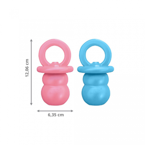 Portapasabocas kong small puppy binkie para perro