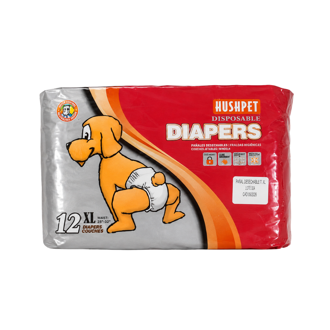 Pañales x 12 Unidades para perro