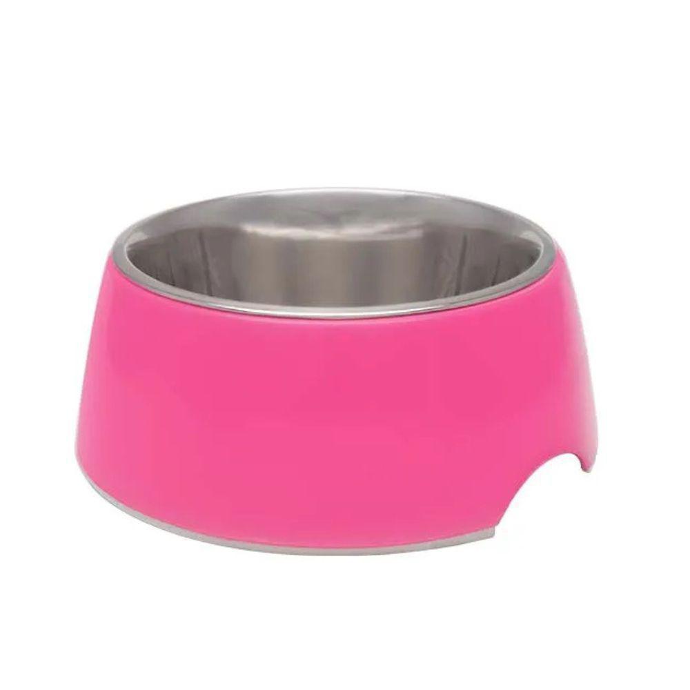 Comedero Retro Ice Rosado Small Para Perro