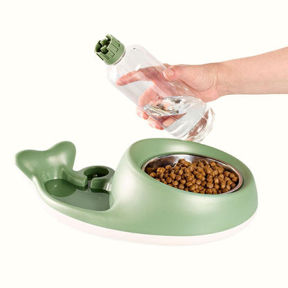 Comedero / Dispensador Ballena Kanu Pet para Perro y Gato