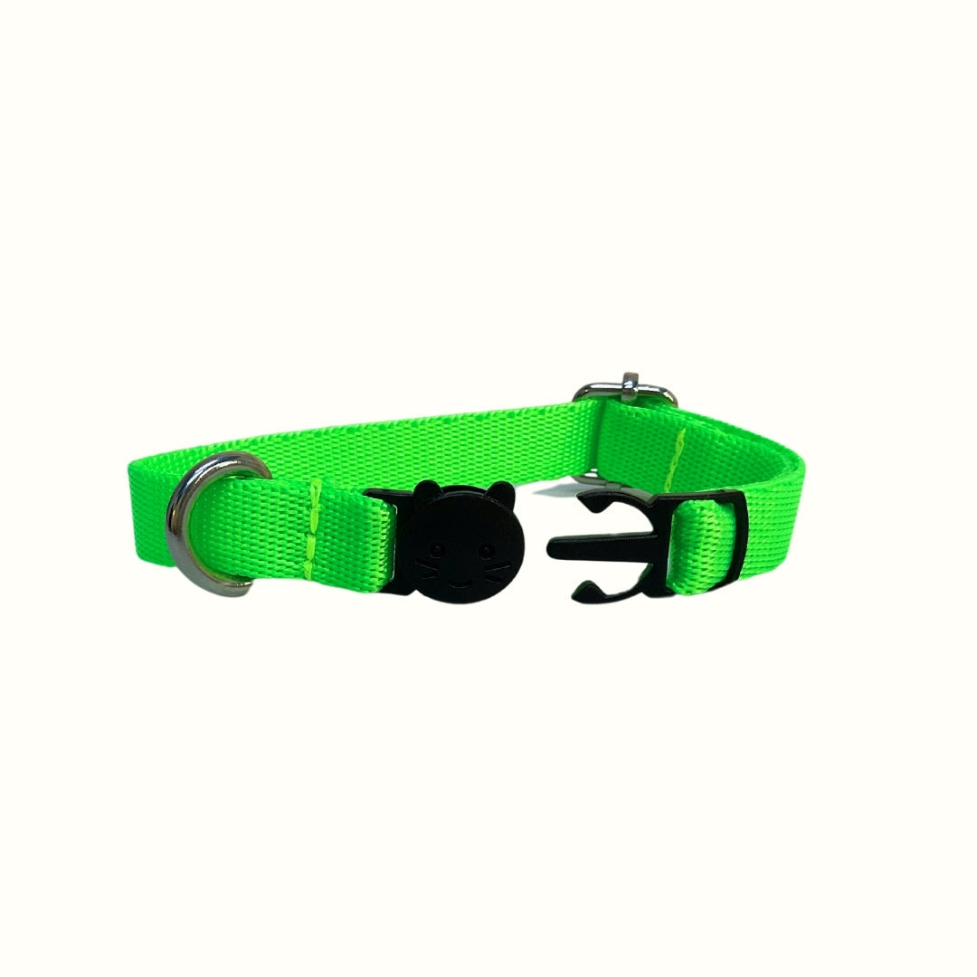 Collar Verde Neon Kanu Pet para Gato