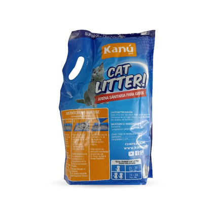 Arena de Bentonita Kanu Pet Cat Litter para Gatos. 99% libre de Polvo. Aglomera al Instante - {{ Kanu Pet }}