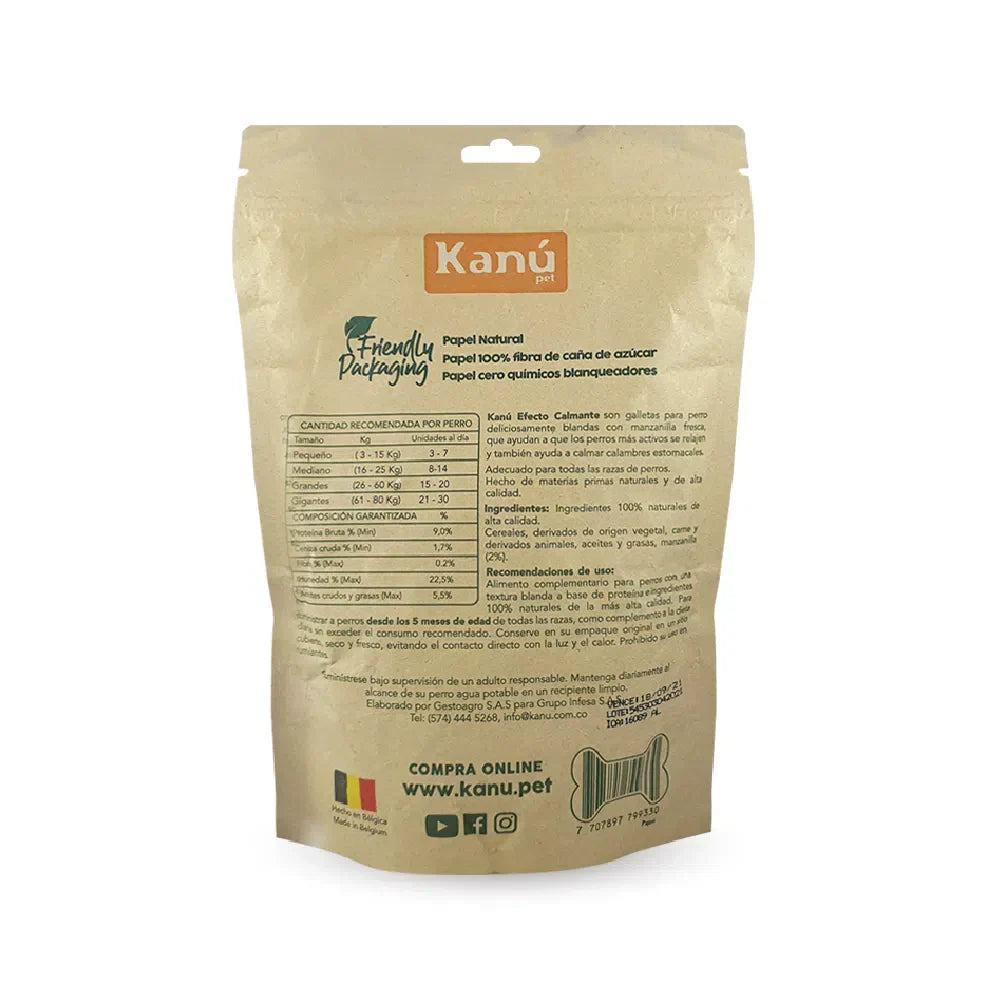 Galleta Efecto Calmante Kanu Pet para perros - {{ Kanu Pet }}