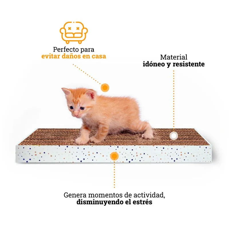 Rascador para Gato Ref B450 45 x 11 Cm - {{ Kanu Pet }}