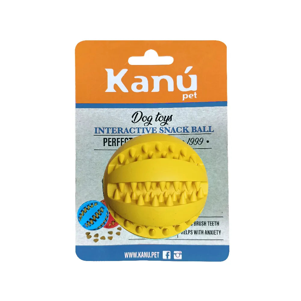 Juguete Kanu Bola Porta Snack Ref KC7-025 Para Perro - {{ Kanu Pet }}