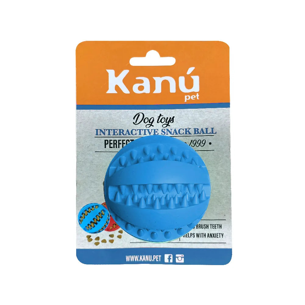 Juguete Kanu Bola Porta Snack Ref KC7-025 Para Perro - {{ Kanu Pet }}