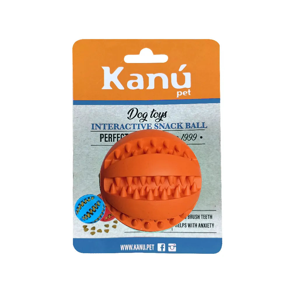 Juguete Kanu Bola Porta Snack Ref KC7-025 Para Perro - {{ Kanu Pet }}