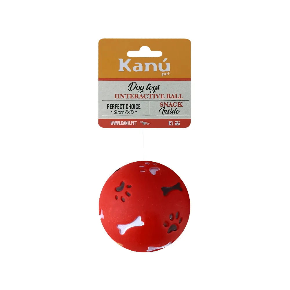 Juguete Kanu Bola Porta Snack Ref KC7-024 Para Perro - {{ Kanu Pet }}