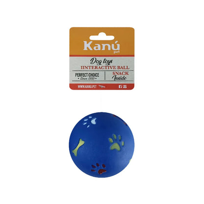 Juguete Kanu Bola Porta Snack Ref KC7-024 Para Perro - {{ Kanu Pet }}