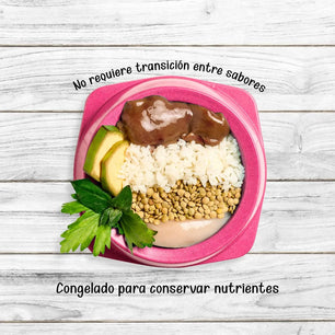Alimento Congelado Receta Gourmet de Kanu Pet sabor a Pollo - Lentejas para perros. 100% Comida Real - {{ Kanu Pet }}