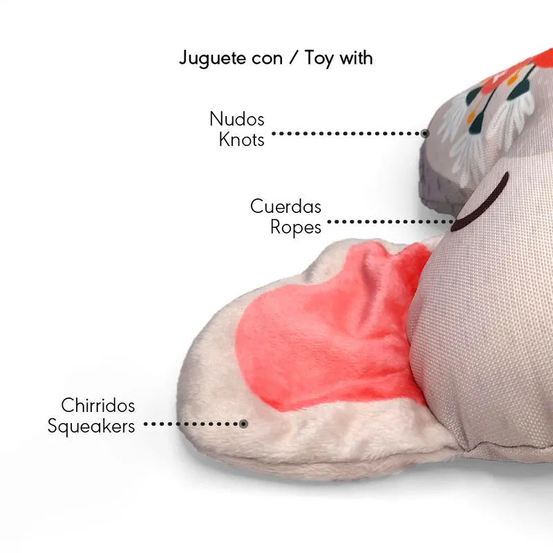 Juguete Peluche Elefante Safari Kanu Pet para Perro - {{ Kanu Pet }}
