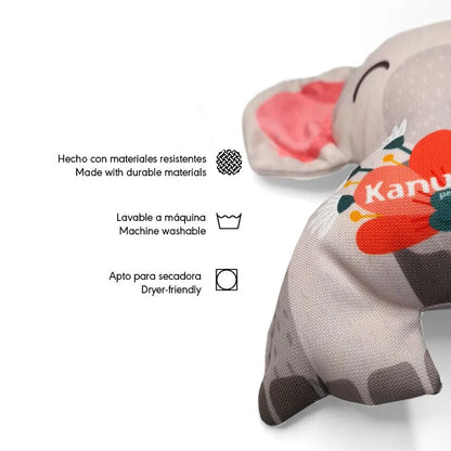 Juguete Peluche Elefante Safari Kanu Pet para Perro - {{ Kanu Pet }}
