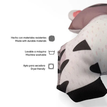 Juguete Peluche Cebra Safari Kanu Pet para Perro - {{ Kanu Pet }}