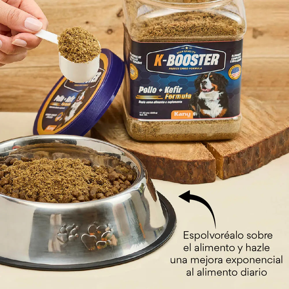 Suplemeneto K-Booster de Pollo Liofilizado Kanu Pet para perros - {{ Kanu Pet }}