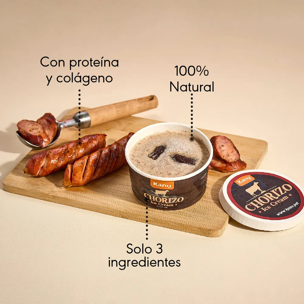 Helado de Chorizo Kanu Pet para Perro y Gato - {{ Kanu Pet }}