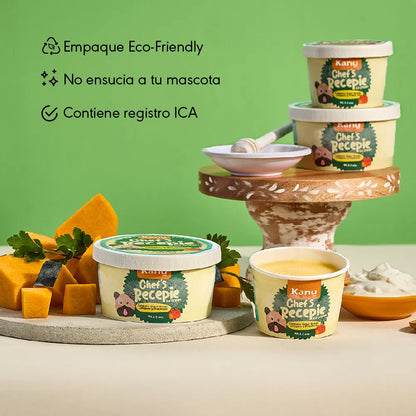 Helado de Calabaza Chef Recipe Kanu Pet para Perro y Gato - {{ Kanu Pet }}