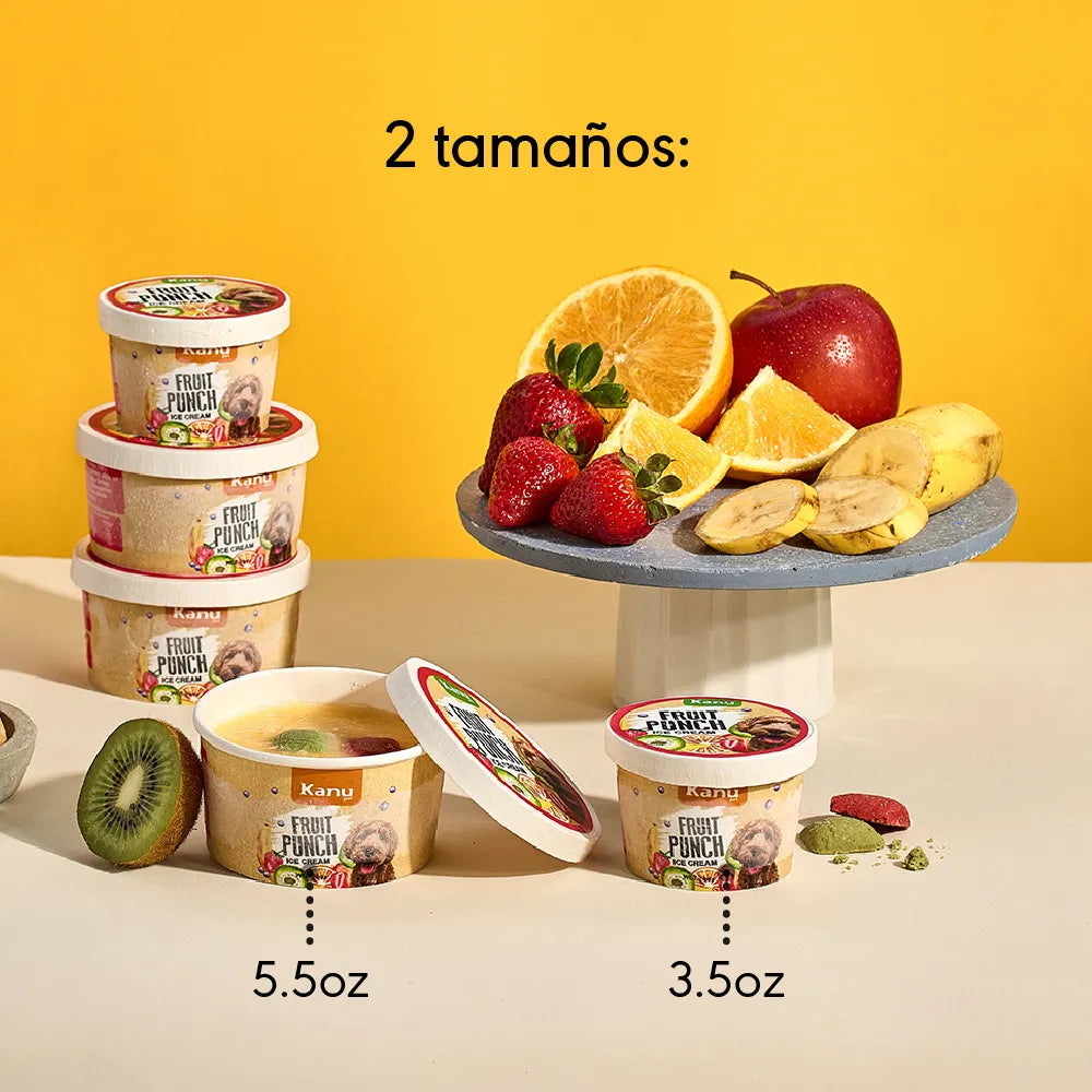 Helado de Fruit Punch Kanu Pet para Perro y Gato - {{ Kanu Pet }}