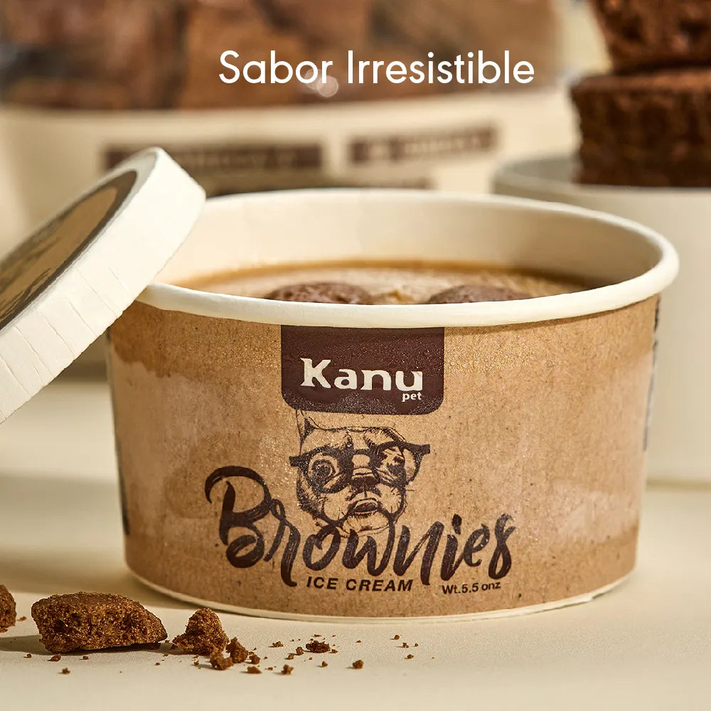 Helado de Galleta Brownie Kanu Pet para Perro y Gato - {{ Kanu Pet }}