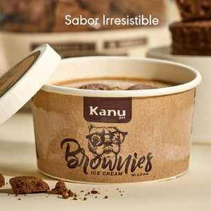 Helado de Galleta Brownie Kanu Pet para Perro y Gato - {{ Kanu Pet }}