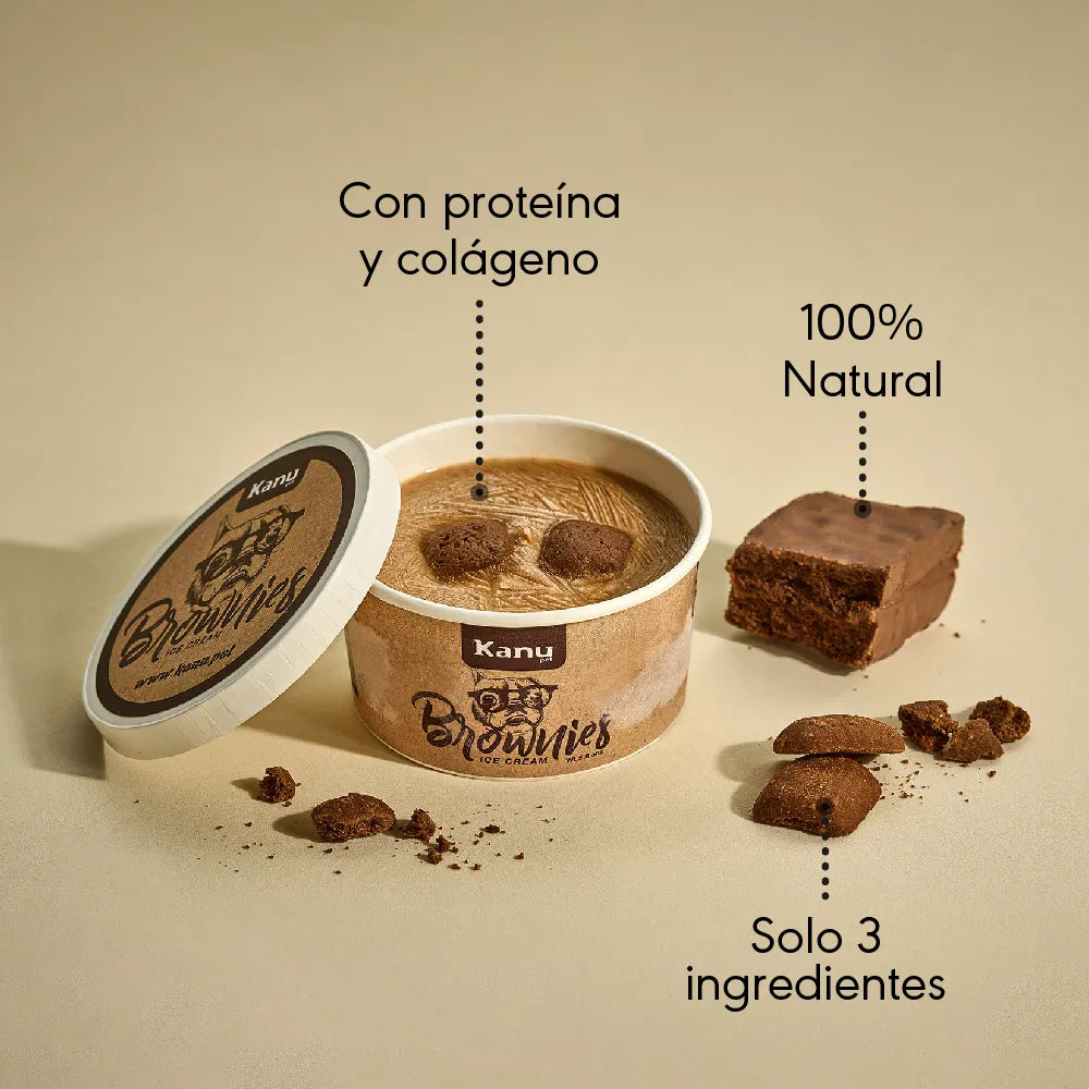Helado de Galleta Brownie Kanu Pet para Perro y Gato - {{ Kanu Pet }}