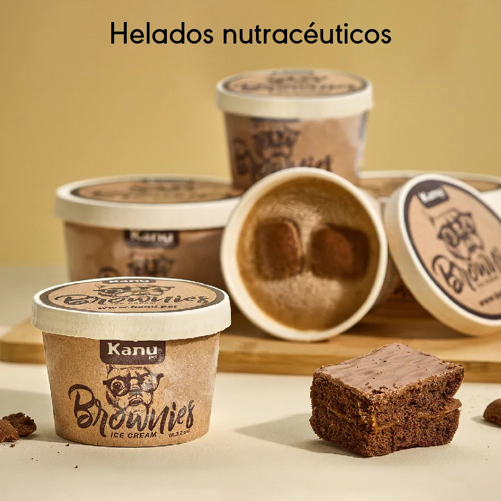 Helado de Galleta Brownie Kanu Pet para Perro y Gato - {{ Kanu Pet }}