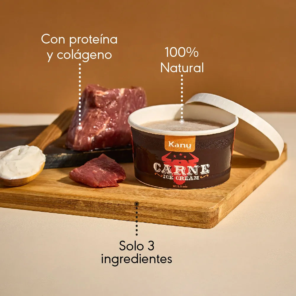 Helado de Carne Kanu Pet para Perro y Gato - {{ Kanu Pet }}