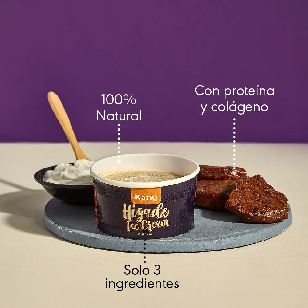 Helado de Hígado Kanu Pet para Perro y Gato - {{ Kanu Pet }}