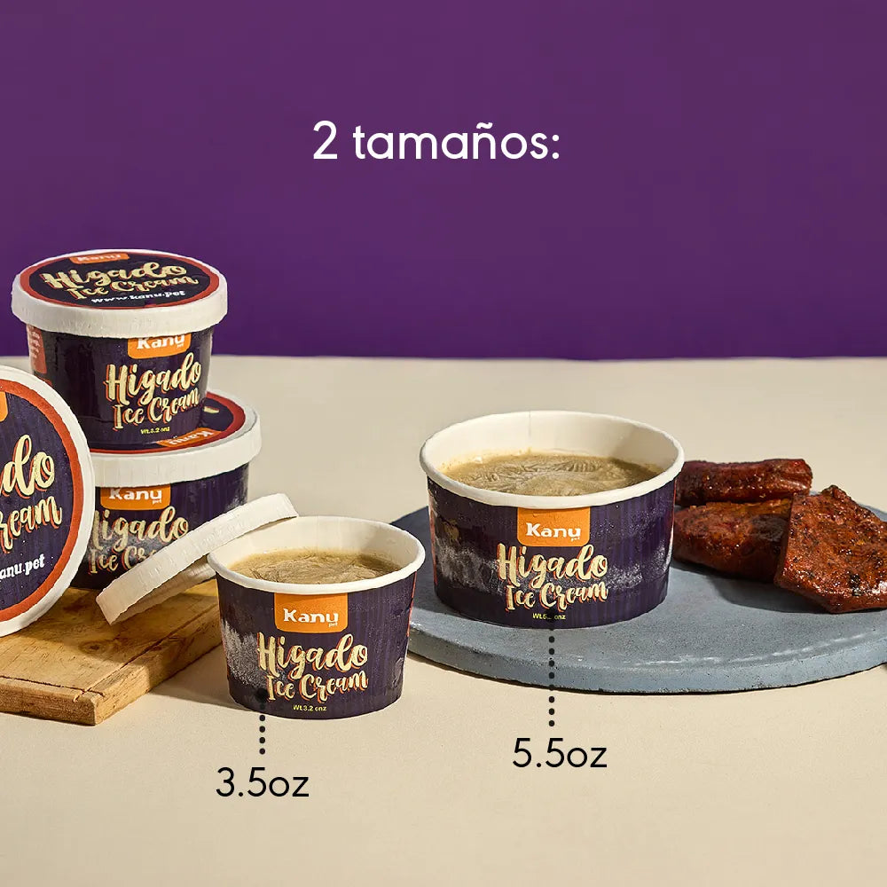 Helado de Hígado Kanu Pet para Perro y Gato - {{ Kanu Pet }}