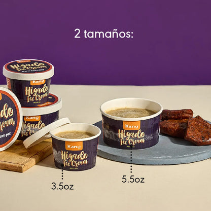 Helado de Hígado Kanu Pet para Perro y Gato - {{ Kanu Pet }}