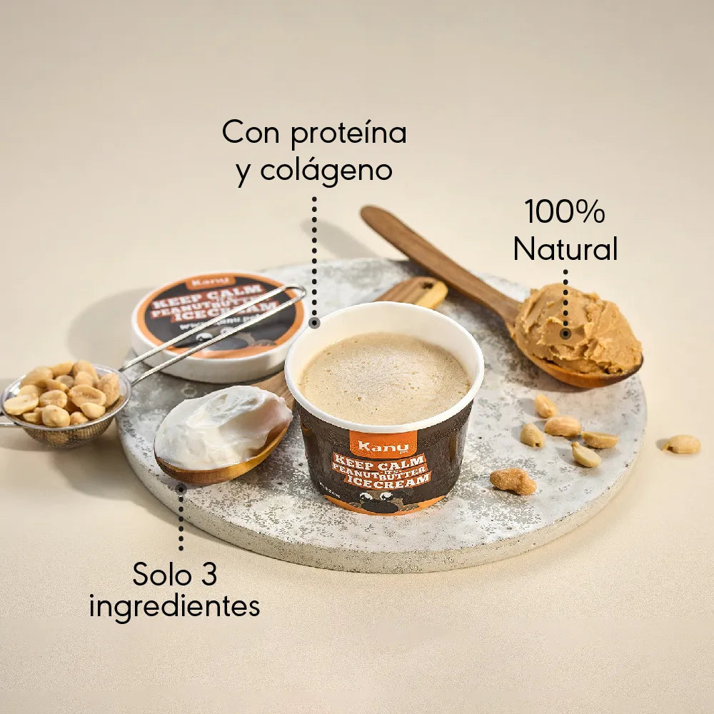 Helado de Mantequilla de Maní Kanu Pet para Perro y Gato - {{ Kanu Pet }}