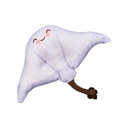 Juguete Peluche Mantarraya Mar Kanu Pet para Perro - {{ Kanu Pet }}