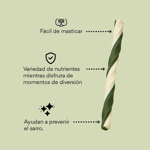 Snack para la placa y el sarro Kanu Pet Oral Stick x 8 Unds Para Perro Sabor a Menta - {{ Kanu Pet }}