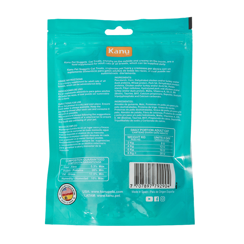 Snack Nuggets Dental Care Kanu Pet para Gato - {{ Kanu Pet }}