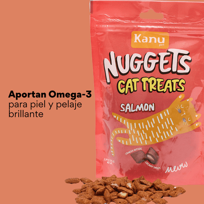 Snack Nuggets de Salmón Kanu Pet para Gato - {{ Kanu Pet }}