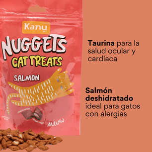 Snack Nuggets de Salmón Kanu Pet para Gato - {{ Kanu Pet }}