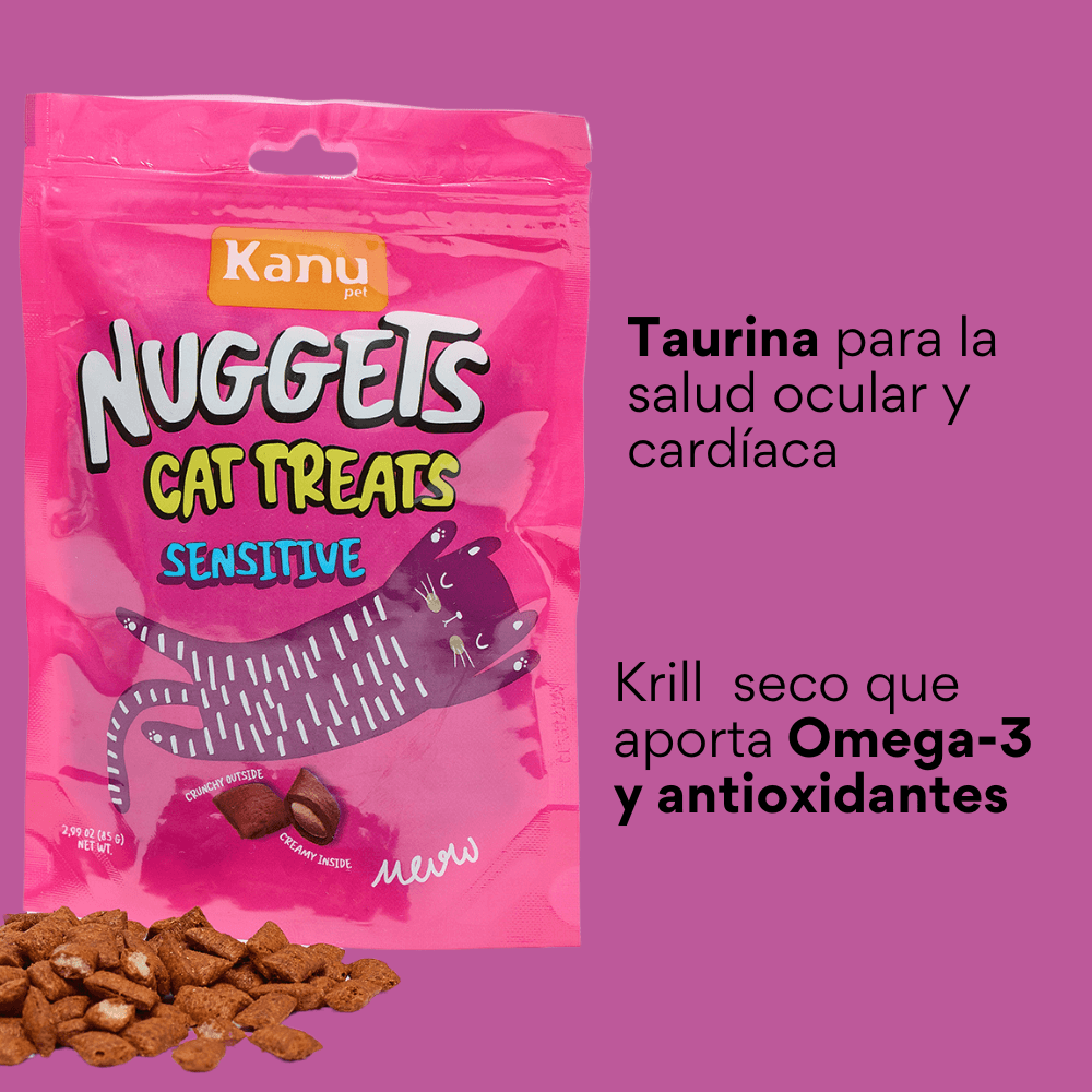 Snack Nuggets Sensitive Kanu Pet para Gatos - {{ Kanu Pet }}