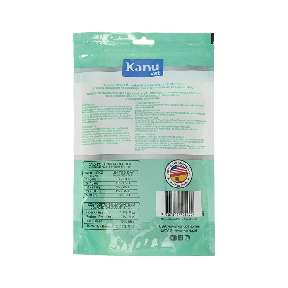 Snacks Kanu Vet Weight Control para perros - {{ Kanu Pet }}