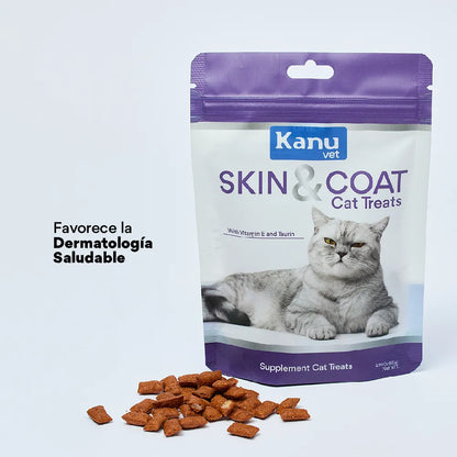 Snacks Nuggets Skin and Coat para Gatos - {{ Kanu Pet }}