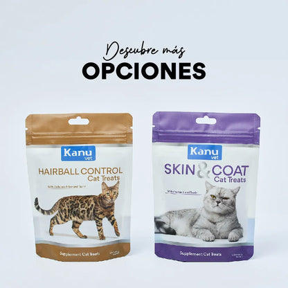 Snacks Nuggets Skin and Coat para Gatos - {{ Kanu Pet }}