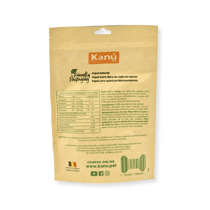 Snacks Galletas Kanu Pet Piel y Pelaje Para Perro 180 GR - {{ Kanu Pet }}