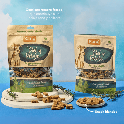 Snacks Galletas Kanu Pet Piel y Pelaje Para Perro 180 GR - {{ Kanu Pet }}