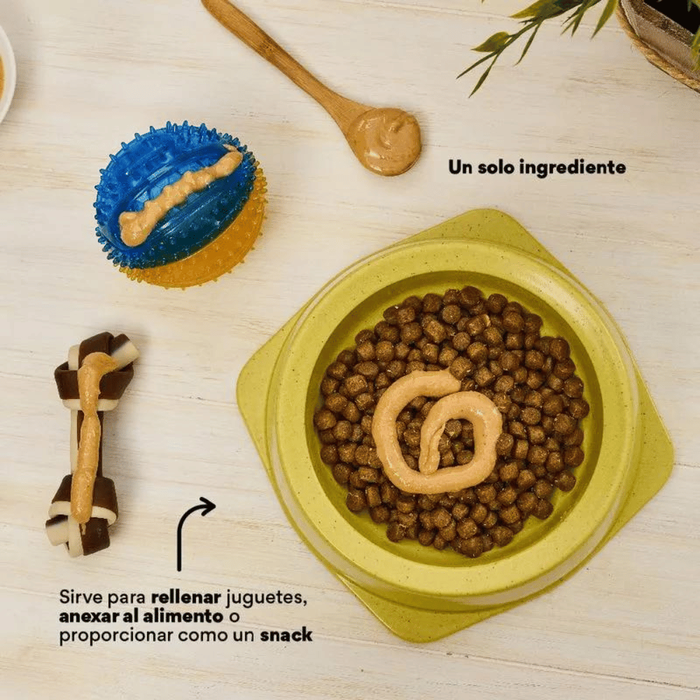 Snack Mantequilla de Mani Kanu Pet para Perro. Un solo ingrediente - {{ Kanu Pet }}