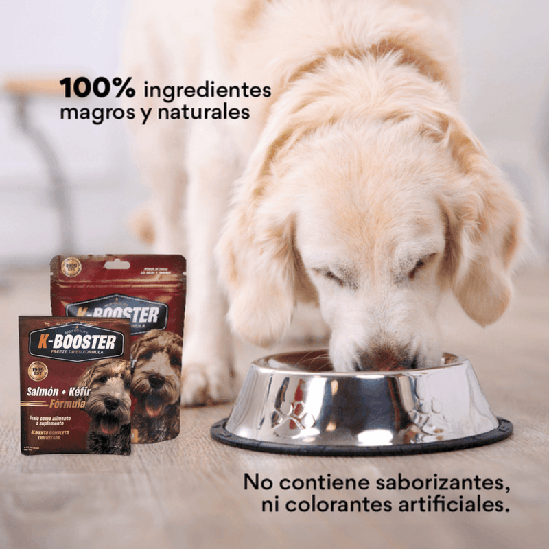 Suplemeneto K-Booster de Salmón Liofilizado Kanu Pet para perros - {{ Kanu Pet }}
