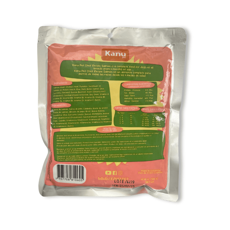 Alimento Completo Húmedo Salmón Kanu Pet Chef´s Recipe para Perros x 300 g - {{ Kanu Pet }}